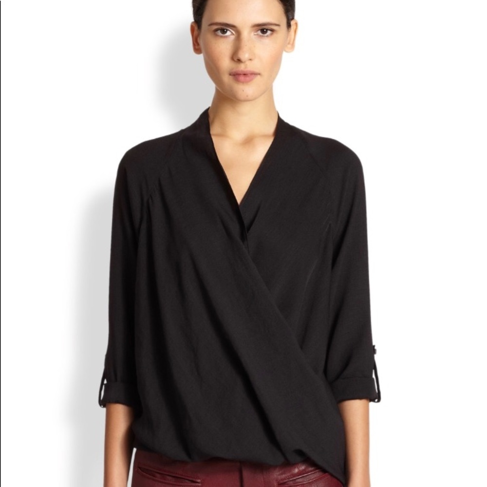 BNWT Helmut Lang draped blouse - Picture 1 of 5